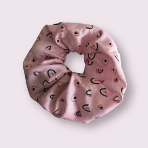Scrunchie <br> "Roze Regenboog"