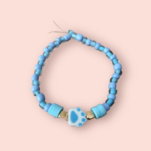 Armbandje <br> "blauw pootje"